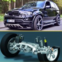  Відновлення задньої підвіски  BMW X5 (e53). 