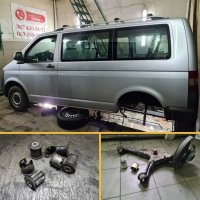 VW T 5 відновлення  задньої підвіски