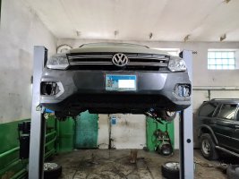 Volkswagen Tiguan відновлення передньої та задньої підвіски
