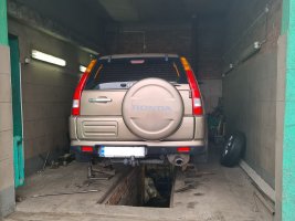 HONDA HR-V 2005 року. Відновлення сайлентблоків задніх амортизаторів