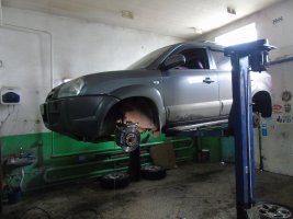 Доброго вечора, сьогодні відновили ходову частину Hyundai TUCSON